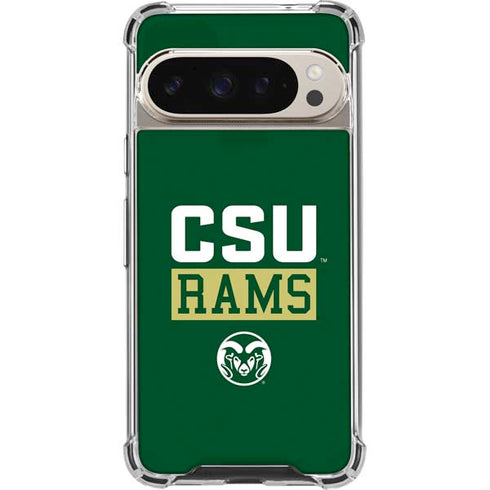 Colorado State University CSU Rams Pixel 9/9 Pro Clear Case